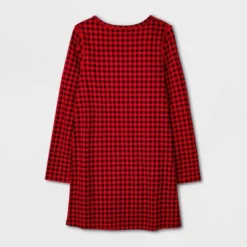 Girls' 2pk Adaptive Long Sleeve Holiday Dress - Cat & Jack™ Off-White