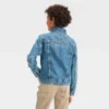 Boys' Long Sleeve Jacket - Cat & Jack™ Medium Wash