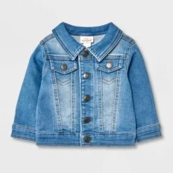 Baby Fall Layering Denim Jacket - Cat & Jack™ Light Wash -CAT & JACK Shop GUEST dee536ad 9a2d 4e7a b6f8 1ed459d63327