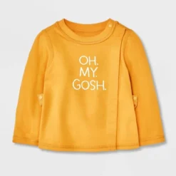 Baby Side Snap Adaptive Long Sleeve T-Shirt - Cat & Jack™ Yellow -CAT & JACK Shop GUEST e7d1eaf2 9aa0 4714 b85c e2c2257b7450