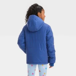 Girls' Solid Puffer Jacket - Cat & Jackā¢