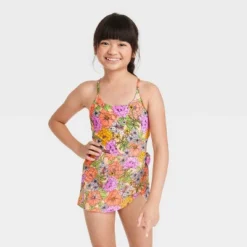 Girls' 2pc Bold Blooms Swimwear Set - Cat & Jack™ -CAT & JACK Shop GUEST f042bf74 9cac 4c5f b601 8a15304af9bd