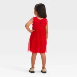 Toddler Girls' Sequin Dress - Cat & Jack™ Red