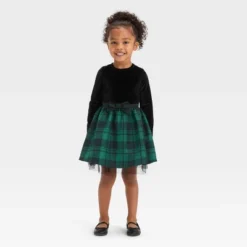 Toddler Girls' Checkered Dress - Cat & Jack™ Green 5 Toddler Girls' Checkered Dress - Cat & Jack™ Green -CAT & JACK Shop GUEST fda54c60 f59d 42c9 a25d e0c6c5545ac6